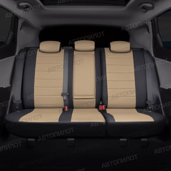 Чехлы Автопилот Экокожа на Changan CS55 Plus I рестайлинг (2021+) / UNI-S (2024+)