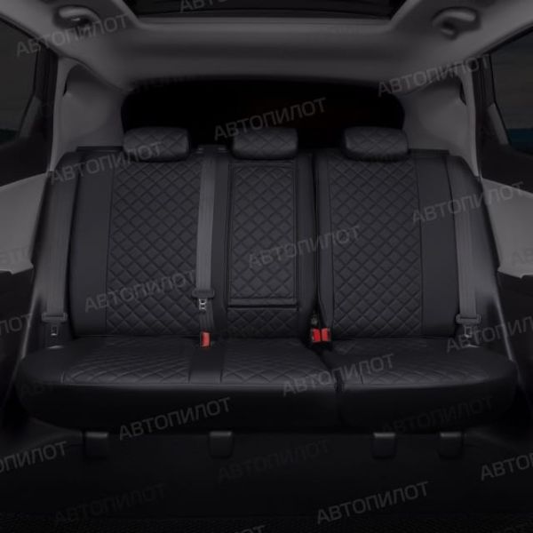 Чехлы Автопилот Экокожа Ромб на Opel Combo (2021+)