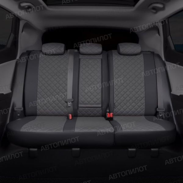 Чехлы Автопилот Экокожа Ромб на Opel Combo (2021+)