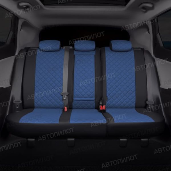 Чехлы Автопилот Экокожа Ромб на Opel Combo (2021+)