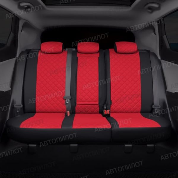 Чехлы Автопилот Экокожа Ромб на Opel Combo (2021+)