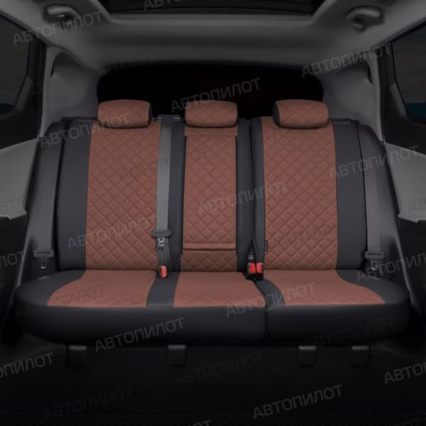 Чехлы Автопилот Экокожа Ромб на Opel Combo (2021+)