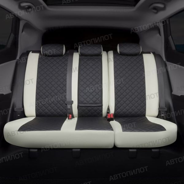 Чехлы Автопилот Экокожа Ромб на Opel Combo (2021+)