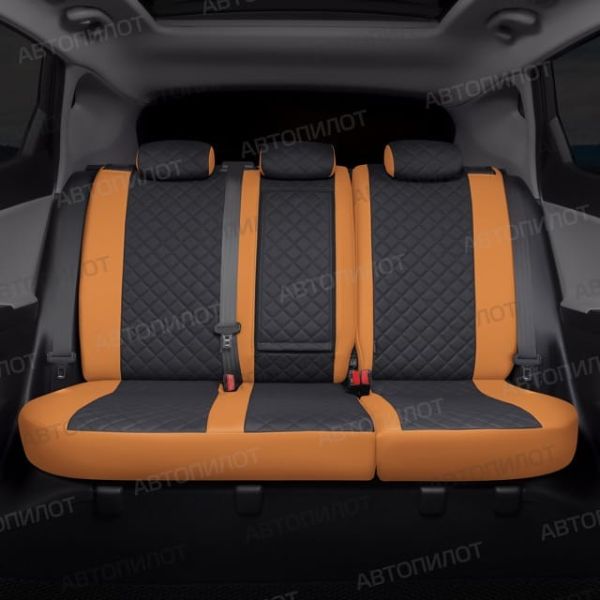 Чехлы Автопилот Экокожа Ромб на Opel Combo (2021+)