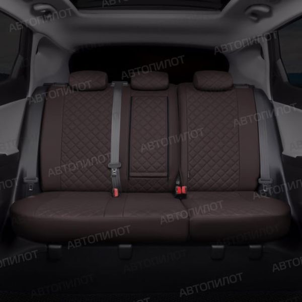 Чехлы Автопилот Экокожа Ромб на Opel Combo (2021+)