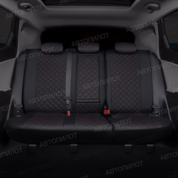 Чехлы Автопилот Экокожа Ромб на Opel Combo (2021+)