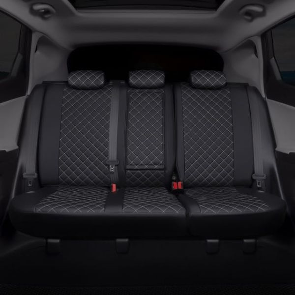 Чехлы Автопилот Экокожа Ромб на Opel Combo (2021+)