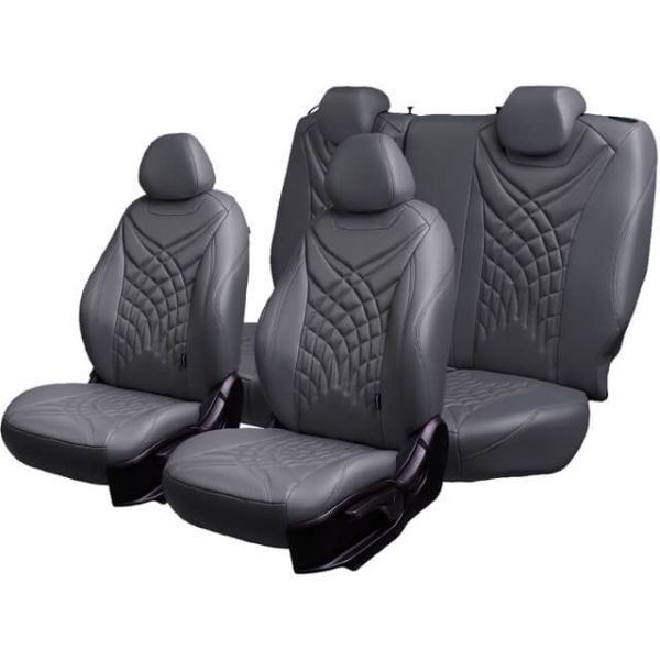 Чехлы Премиум Экокожа Байрон Президент|Жук на Lifan Smily