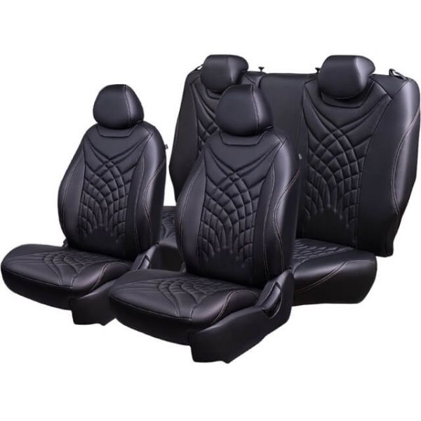 Чехлы Премиум Экокожа Байрон Президент|Жук на Hyundai Accent 1999-2011 г.в.